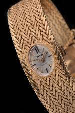 Montre bracelet de dame en or jaune 18k (750 millièmes),...