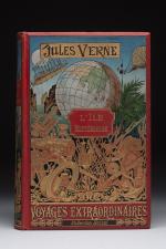 VERNE, Jules. 
L’Ile mystérieuse. Paris, J. Hetzel et Cie, s.d.
Grand...