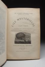 VERNE, Jules. 
L’Ile mystérieuse. Paris, J. Hetzel et Cie, s.d.
Grand...