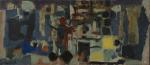 Alexandre Sascha GARBELL (1903-1970). 
Composition. 
Huile sur toile signée en...