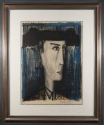 Bernard BUFFET (1928-1999). Le Toréador.Lithographie, justifiée "EA" en bas à...