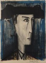 Bernard BUFFET (1928-1999). Le Toréador.Lithographie, justifiée "EA" en bas à...