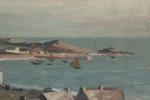 Paul MORCHAIN (1876-1939) Baie du Finistère Huile sur toile signée...