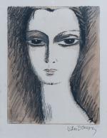 Kees van DONGEN (1877-1968). La jeune fille au cou de...