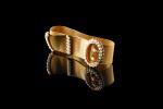 Bracelet ceinture en or jaune 18k (750 millièmes) à maille...