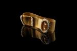 Bracelet ceinture en or jaune 18k (750 millièmes) à maille...