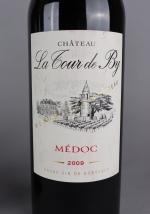 MEDOC. Château La Tour de By, 2009. 3 magnums (niveaux...