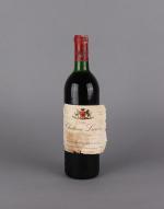 SAINT-EMILION. Château Laroze, Grand Cru Classé, 1986. 1 bouteille (niveau...