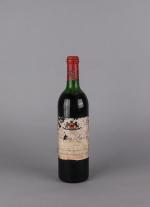 SAINT-EMILION. Château Laroze, Grand Cru Classé, 1986. 1 bouteille (niveau...