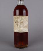 SAUTERNES. Château Rieussec, 1er Cru Classé, 1960. 1 bouteille (niveau...