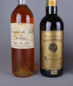 VIN DOUX. 5 bouteilles : RIVESALTES. Domaine Mossé, Hors d'Age,...