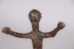 LOBI, BURKINA FASO. 
Statuette votive « Bateba » en bois...