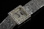 PIAGET. 
Montre bracelet de dame en or gris 18k (750...