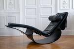 Oscar NIEMEYER (1907-2012), éditions Fasem. 
Chaise longue à bascule modèle...