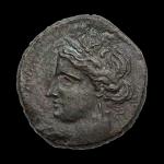 Carthage, deuxième guerre punique, trihémishekel, vers 203-201 av. J.-C.

Provenance :...