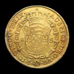 Royaume d'Espagne, Charles III, 8 escudos, 1780, Santiago (Chili).

Provenance :...