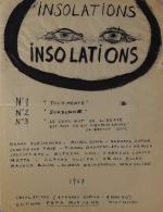 Pierre ALECHINSKY (né en 1927). "Insolations". Encre de Chine sur...