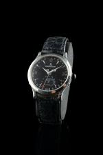 JAEGER-LECOULTRE. Master Control, phase de lune triple calendrier, 140.8.98.S. Montre...