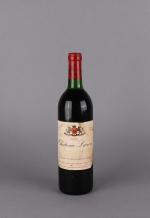 SAINT-EMILION. Château Laroze, Grand Cru Classé, 1986. 1 bouteille (niveau...