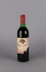 SAINT-EMILION. Château Laroze, Grand Cru Classé, 1986. 1 bouteille (niveau...