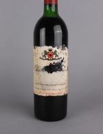 SAINT-EMILION. Château Laroze, Grand Cru Classé, 1986. 1 bouteille (niveau...