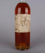 SAUTERNES. Château Rieussec, 1er Cru Classé, 1962. 1 bouteille, (niveau...