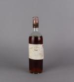 SAUTERNES. Château Rieussec, 1er Cru Classé, 1960. 1 bouteille (niveau...