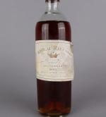 SAUTERNES. Château Rieussec, 1er Cru Classé, 1960. 1 bouteille (niveau...