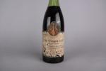 CLOS VOUGEOT. Roland Thévenin et fils, 1957. 1 bouteille (niveau...