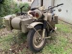 BMW R75 N° 754449 de 1943 Carte grise Française normale...